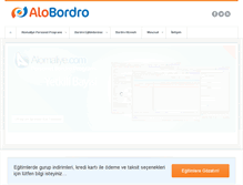 Tablet Screenshot of alobordro.com